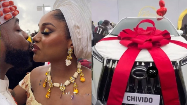 CHIVIDO: Davido, Chioma Gets Two Ultra-Luxury Car Gifts
